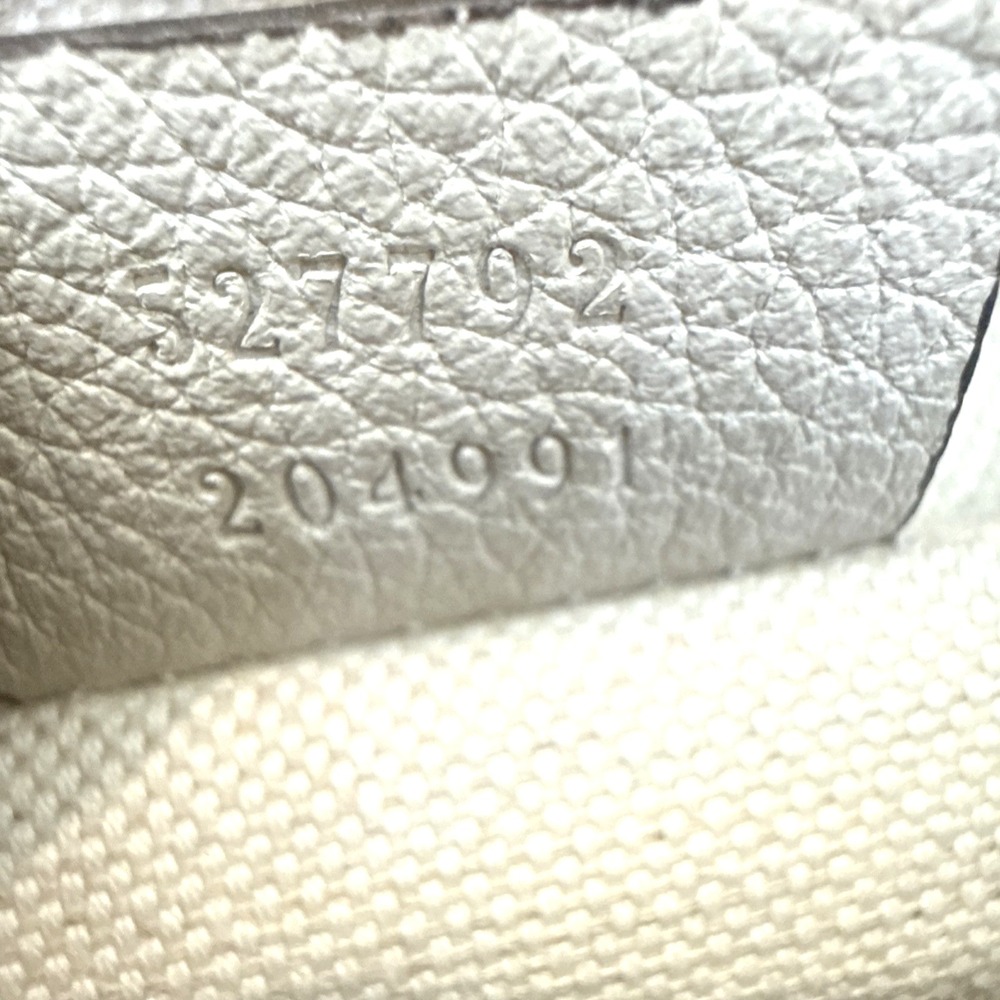 Authentic VTG Gucci Print Belt Bag Belt Logo Ivory Leather Bumbag Luxury - Picture 12 of 12